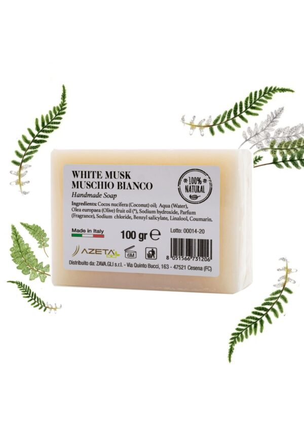 Organic White Musk Soap | Handmade Soap | (100 gm)