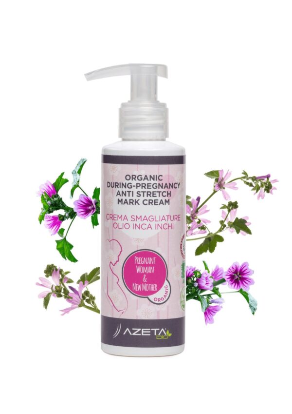 Organic During-Pregnancy Anti Stretch Mark Cream | (150 ml)